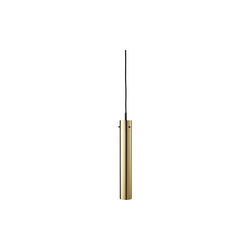 FM2014 Solid Pendant, glossy brass, FRANDSEN