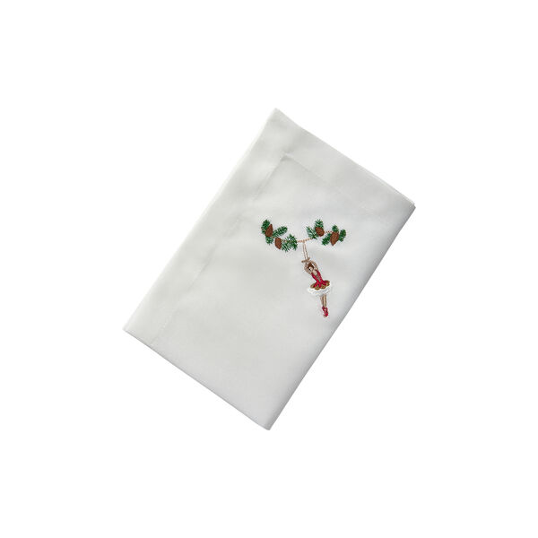 Juleserviett med ballerina, Langkilde & Søn
