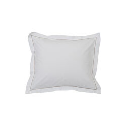 Hotel Percale putetrekk, hvit/beige