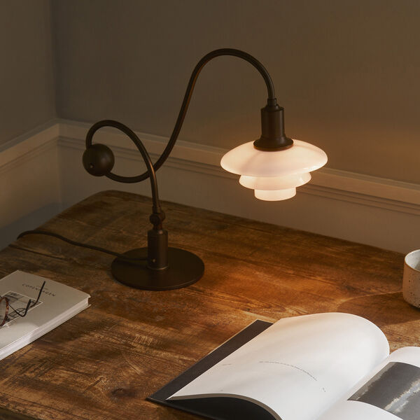 PH 1/1 Piano Bordlampe Limited Edition, dusty terracotta, Louis Poulsen