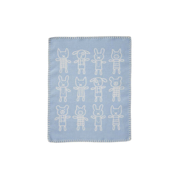 Hug koseklut, bl&aring;, Klippan Yllefabrik