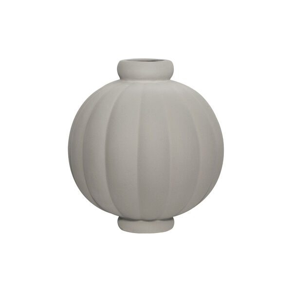 Balloon vase 01, sanded grey, Louise Roe