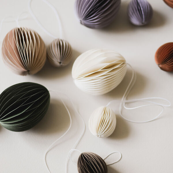 OVOID påskepynt large, purple, DBKD