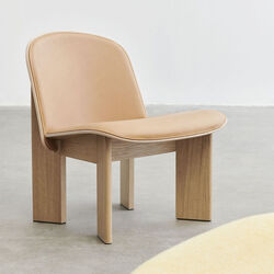 Chisel Lounge Chair, lacquered oak front upholstery sense, HAY