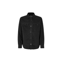 Cotton Corduroy Skyler Shirt, black, Mads Nørgaard