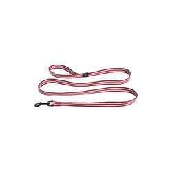 HAY Dogs Leash Flat  | Red/White |  Hundeb&aring;nd, HAY