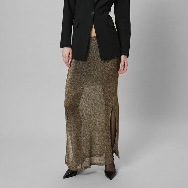 MWOlly Knit Skirt, black amber metallic MWOlly Knit Skirt, black amber metallic, My Essential Wardrobe