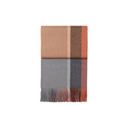 Manhattan plaid, terracotta/red magma, ELVANG