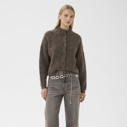 GZdebbie cardigan, chestnut melange, Gestuz