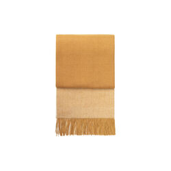 Horizon pledd, yellow ocher, ELVANG