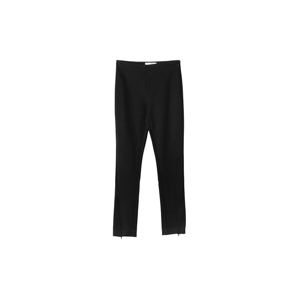 Stretch Zip Leggings, jet black, FWSS