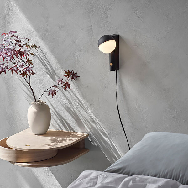 Balancer mini vegg/bordlampe, svart, Northern