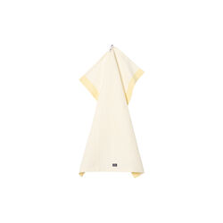 Striped Kitchen h&aring;ndkle, yellow/white, Lexington