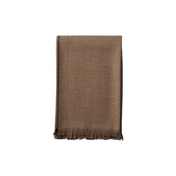 Écru pledd, brun, ELVANG