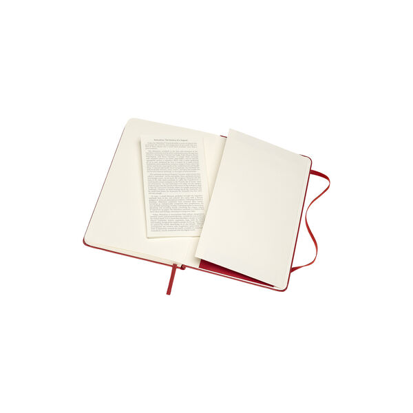Classic Notebook blanke sider, skarlagensr&oslash;d, Moleskine