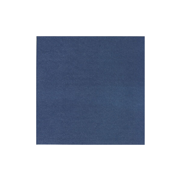 Textile touch middagsserviett Uni, midnattsblå, Vinding