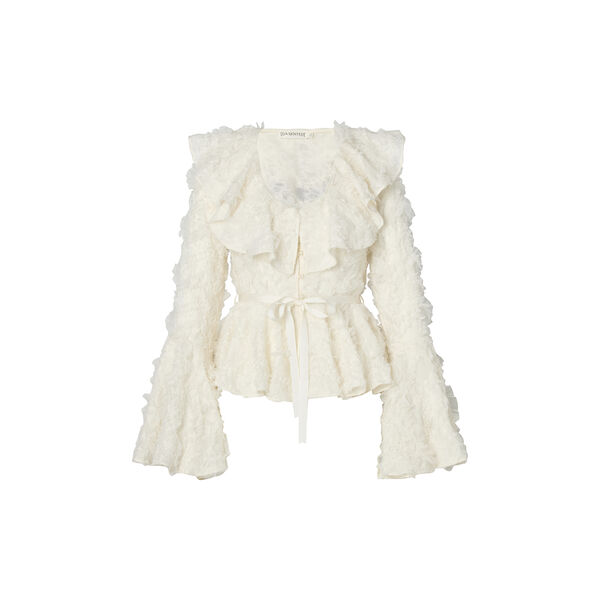 Desiree Blouse, cream white, Ida Sj&ouml;stedt