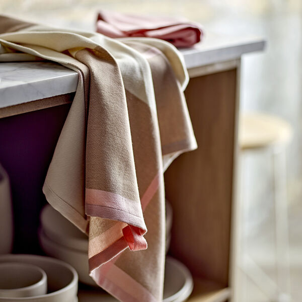 Blocks kjøkkenhåndkle, rose, Södahl