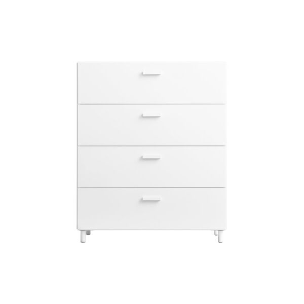 Kommode bred, hvit, String Furniture