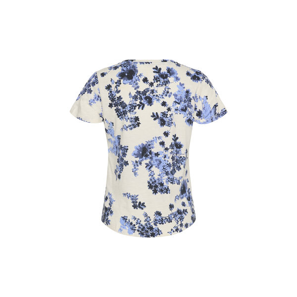 GesinasPW TShirt, blue shadow flower, Part Two