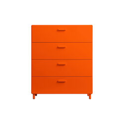 Kommode bred, oransje Kommode bred, oransje, String Furniture