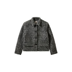 ELLYSW SHORT BLAZER, 8011 dark grey melange, Sofie Schnoor