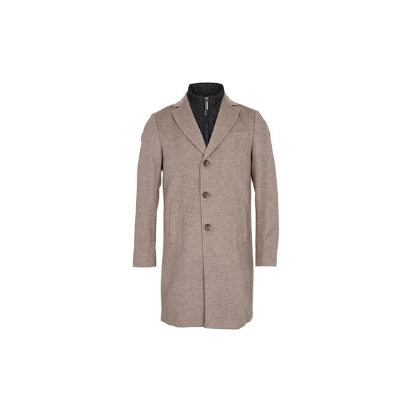 Cashmere Coat Sultan Tech, medium blue, SAND Copenhagen