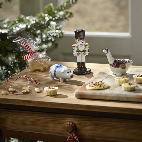 Hammersh&oslash;i Christmas N&oslash;tteknekker porselensfigur, K&auml;hler