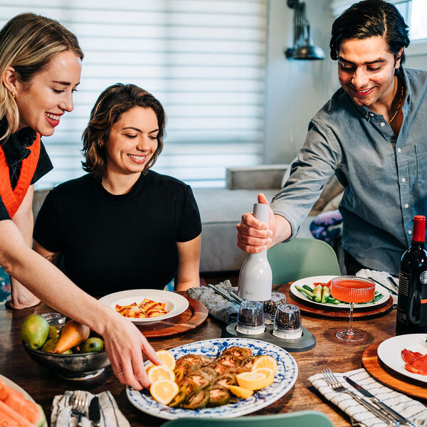 Finamill batteridrevet krydderikv&aelig;rn, stone, FinaMill