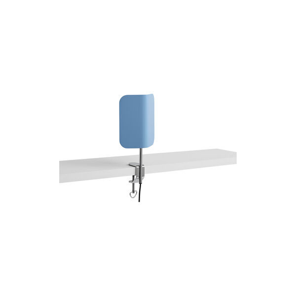 Apex Clip Lamp, pastel blue, HAY