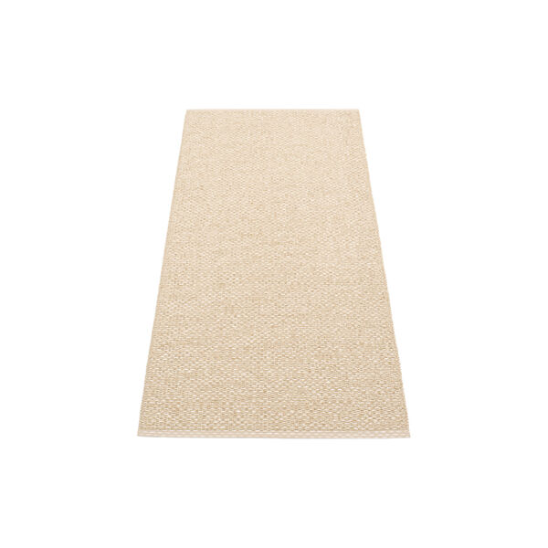 Svea gulvl&oslash;per, beige/beige metallic, Pappelina