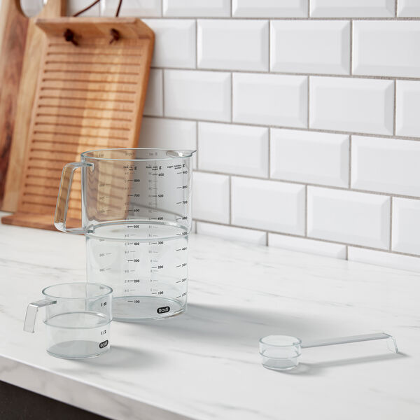 Mensura M&aring;lekanne 1000 ml, klar, Rosti