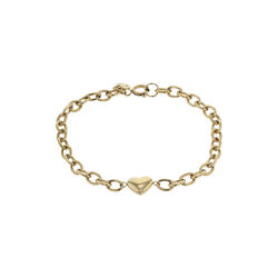 The Heart armbånd, gull, CAMILLA PIHL