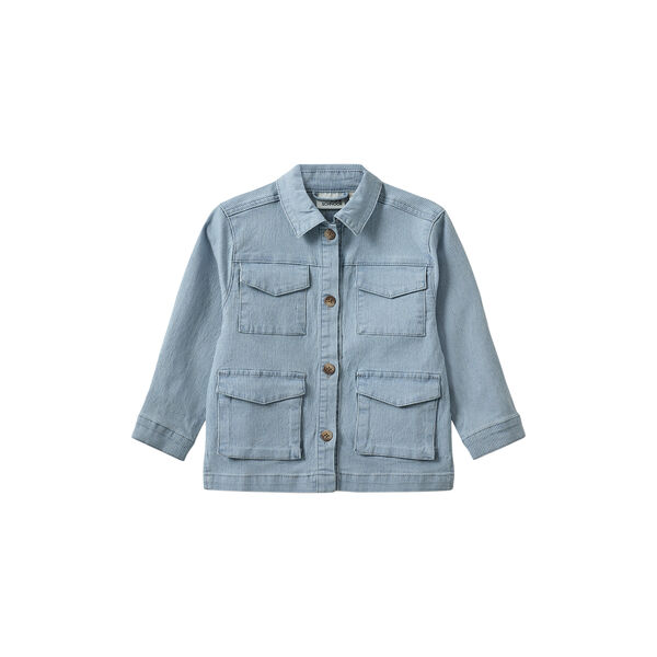HectorSk Jacket, blue denim stripe, Sofie Schnoor