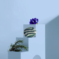 Butterfly Pea s&aring;pestykke m/tr&aring;d, Stone Soap Spa