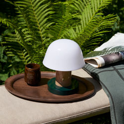 Setago JH27 bordlampe, nude/forest Setago JH27 bordlampe, nude/forest, &Tradition