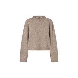 Varano Knit Pullover, beige melange, Second Female