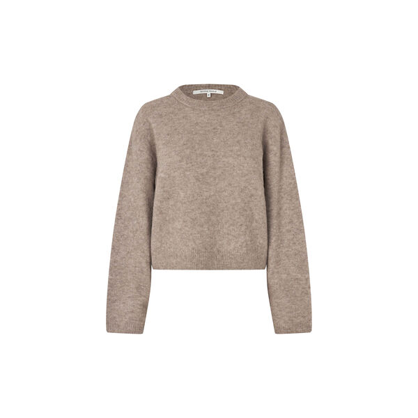 Varano Knit Pullover, beige melange, Second Female