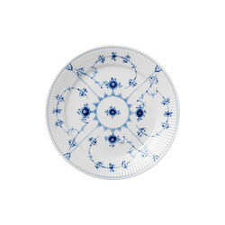 Musselmalt Riflet tallerken Ø 25 cm, Royal Copenhagen