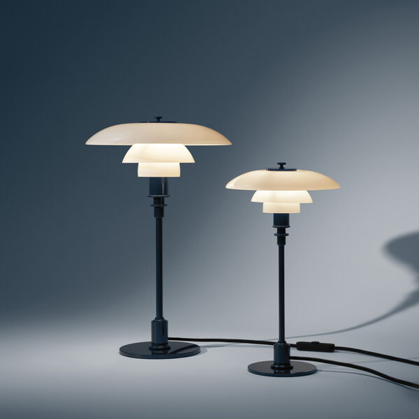 PH 2/1 Bordlampe, glossy deep blue, Louis Poulsen