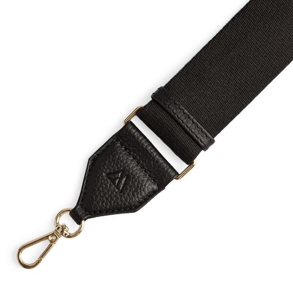 FinleyMBG Guiter Strap Gold, black w/black FinleyMBG Guiter Strap Gold, black w/black, Markberg