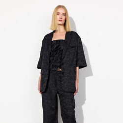 Thora Blazer, black, HUNKØN