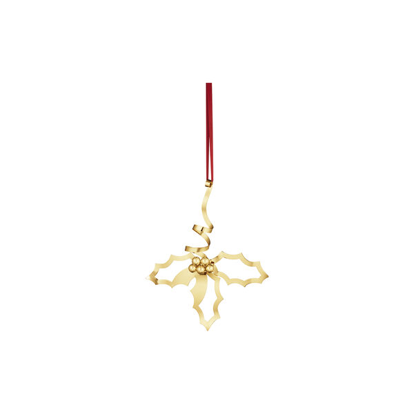 2026 Juleornament til bordet large, gull, Georg Jensen