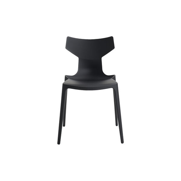 RE-CHAIR (ILLY) stol, black, Kartell