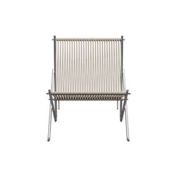 PK4&trade; stol, mattpolert rustfritt st&aring;l/natur, Fritz Hansen