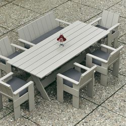 Crate Spisebord, london t&aring;ke, HAY