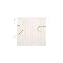 Forstykke, kremhvit med beige striper, Hellstrøm Items