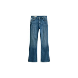 SLIM FLARE STRETCH JEANS, mid blue broken in, Gant