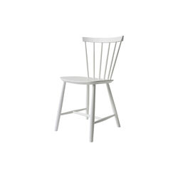 J46 stol, hvit, FDB M&oslash;bler