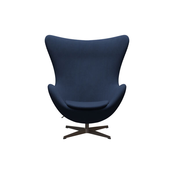 Egg&trade; 3316 loungestol, Christianshavn 1155 dark blue/brown bronze, Fritz Hansen